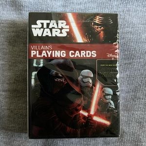 Star Wars Villains Playing Cards